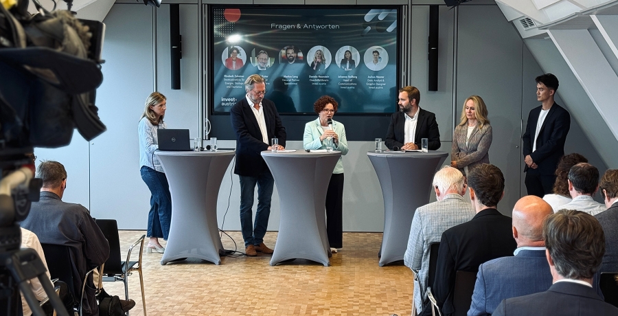 Staatssekretärin Elisabeth Zehetner präsentiert den Austrian Investing Report