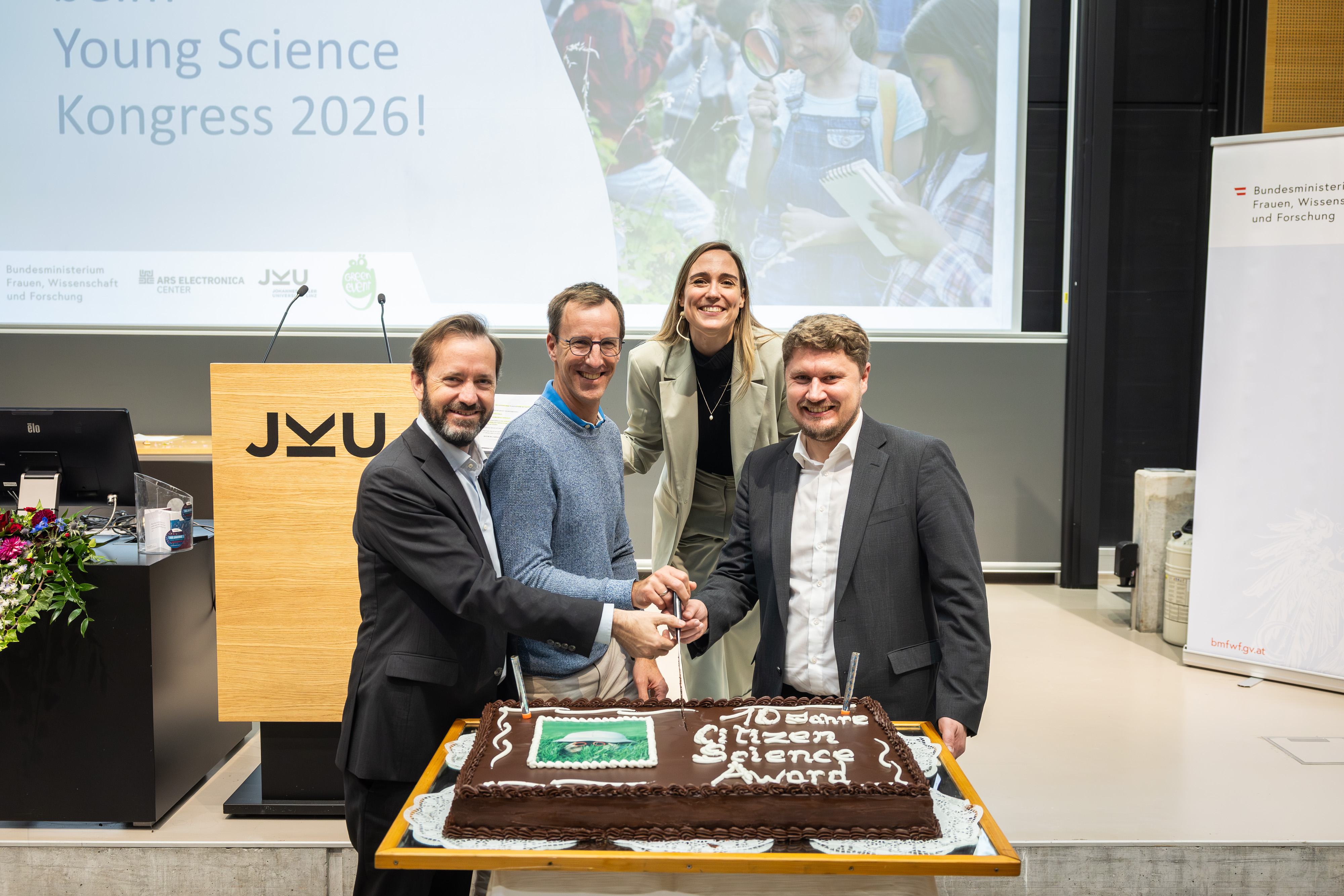 Young-Science-Kongress 2025: Citizen Scientists und kreative Nachwuchsforscher/innen ausgezeichnet