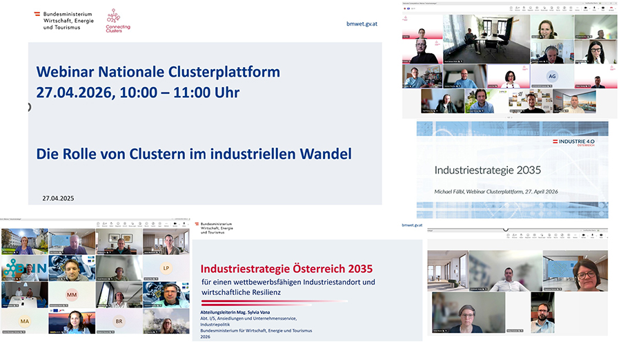 Rolle der Cluster im industriellen Wandel