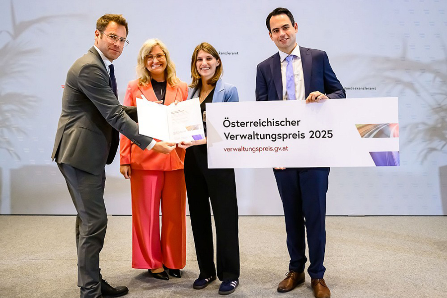 Verwaltungspreis 2025 Preisverleihung