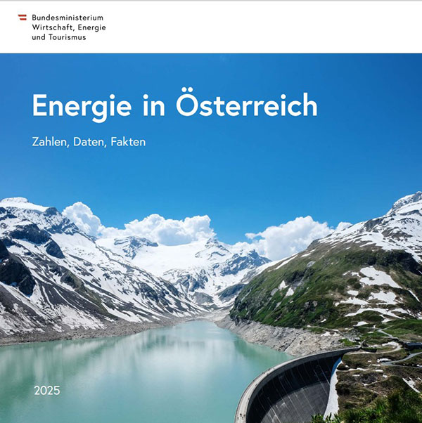 Titelseite: Energie in Österreich; Zahlen, Daten, Fakten