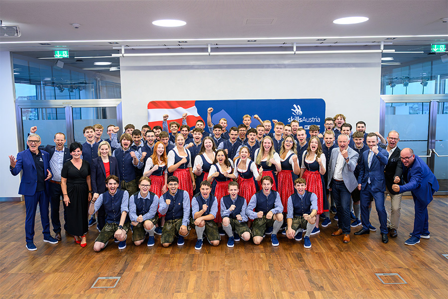 Verabschiedung der österreichischen WorldSkills Teilnehmer 2026