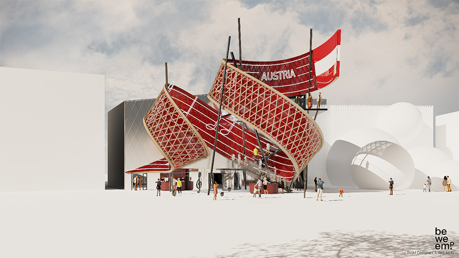 Außenansicht Pavillon;