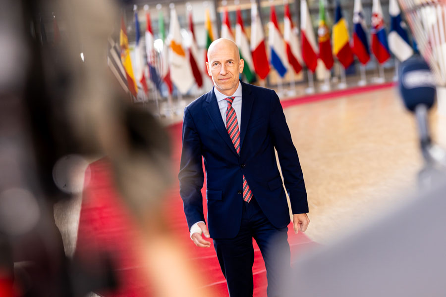 Bundesminister Martin Kocher beim COMPET-Rat in Brüssel