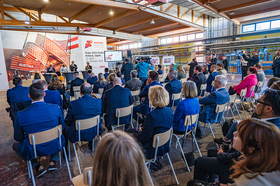 Präsentation der Holzschleife